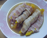 かぼちゃの肉巻き作り方4写真