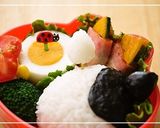 モ~モ~♪うしさん*キャラ弁作り方3写真