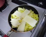 キャベツもちチーズ(副菜に)作り方3写真