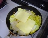 キャベツもちチーズ(副菜に)作り方4写真