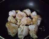 鶏胸でヘルシー☆青じそケチャップ炒め作り方3写真