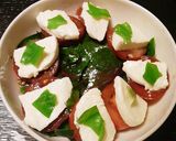 ほうれん草とトマトとチーズのサラダ作り方5写真