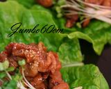 山椒風味の甘辛豚肉のひとくち丼?手巻き？作り方4写真