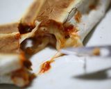 チーズたっぷりかんたんブリトー風作り方13写真