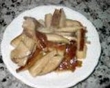 手抜き　しいたけのバター炒め作り方2写真