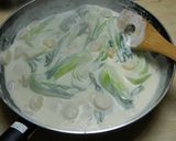 【農家のレシピ】チンゲンサイのクリーム煮作り方4写真