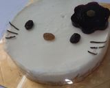 簡単☆キティちゃんの濃厚レアチーズケーキ作り方8写真