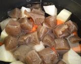 簡単！即出来！牛すじ煮込み（炊飯器で）作り方2写真