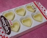 バレンタインに簡単ハートのカップチョコ作り方1写真