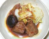 牛バラ肉の味噌トマト煮作り方8写真