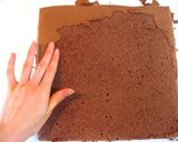 ラズベリー&チョコのチーズロールケーキ作り方21写真
