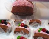 ラズベリー&チョコのチーズロールケーキ作り方31写真