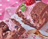 ラズベリー&チョコのチーズロールケーキ作り方36写真