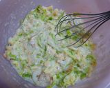 お好み焼き☆おやつや軽食に…ごはん入り作り方2写真