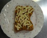 ほっくり！簡単！濃厚かぼちゃトースト★゛作り方5写真