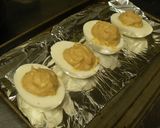 アンチョビゆで卵のトースター焼き作り方2写真