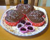 板チョコ２枚のチョコレートケーキ作り方11写真