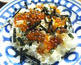 はやい♪ふりかけや混ぜ込みの素といくら丼作り方3写真
