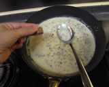 ★たっぷりキノコのホワイトソースパスタ★作り方8写真