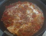 トマト＆挽肉のクリームパスタ作り方5写真