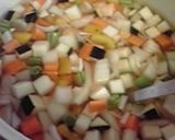 夏野菜で作る冷た〰いエコスープ♪作り方2写真