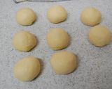 金時豆と生クリームのパン作り方2写真