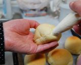 金時豆と生クリームのパン作り方5写真