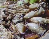 八丁味噌使いの 牡蠣の土手鍋作り方5写真