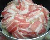 °•*:水不要♪白菜と豚肉の煮物:*•°作り方3写真