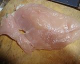 トースターde鶏むね肉の梅しそチーズカツ作り方3写真