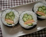 ハートが可愛い！魚ニソの彩りサラダ巻き♡作り方10写真