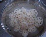 あったかれんこんのとろろ蒸し☆作り方1写真