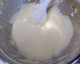 バレンタインのホワイトチョコチーズケーキ作り方5写真