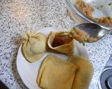 鶏つみれの袋煮入り！うどん鍋作り方2写真