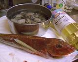 ほうぼう（白身魚）タジン鍋アクアパッツア作り方1写真