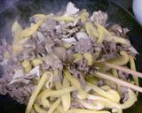 青じそドレ＆マスタードでさっぱり肉炒め作り方4写真