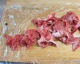 手間なし簡単！すき焼き風✨肉豆腐作り方2写真