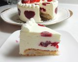 ラズベリー❤レアチーズケーキ作り方15写真