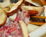 ✿豚肉とキノコと小松菜のガーリック炒め✿作り方3写真