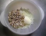 鶏ミンチの和風ハンバーグ作り方1写真