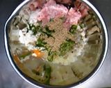 鶏ミンチの和風ハンバーグ作り方2写真