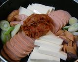 韓国 部隊鍋 プデチゲ作り方2写真