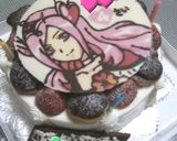 プリキュア★チョコデコ バースデーケーキ作り方3写真