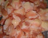 鶏膝軟骨のカレーなクレイジー揚げ作り方1写真