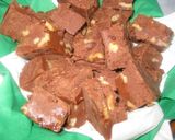 アメリカレシピ　レンジでチョコファッジ作り方13写真
