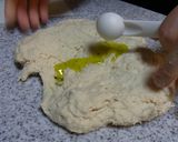 写真いっぱい★簡単手捏ねピザ生地の作り方作り方8写真