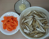 コク旨★ごぼうと豚肉のにんにく炒め作り方1写真