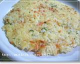 ＊鮭のあらほぐしｄｅライスお焼き＊作り方5写真