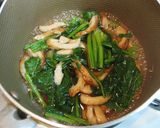 ほうれん草とちくわの生姜煮作り方3写真
