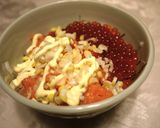 トロトロ！サーモンユッケの親子丼作り方4写真